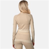 Kari Traa Smekker LS - Women's - Mocha - BACK MODEL