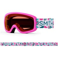 Smith Snowday Goggle - Youth - Vivid Pink Hearts Frame w/ RC36 Lens (M004423R6998K) - FRONT