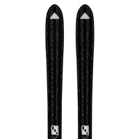 2027 Salomon Depart 2.0 Skis - Men's - Black / Glitter / Silver - TIPS