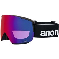 Anon M5 Toric Goggles + Bonus Lens - Black Frame w/ Perceive Sunny Red Lens (2394312Z58)