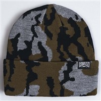 Autumn Old Growth Camo Beanie - Cement