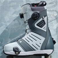 DC Judge Step On Double Boa Snowboard Boots - Men's - Dark Grey / Grey