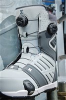 DC Judge Step On Double Boa Snowboard Boots - Men's - Dark Grey / Grey