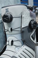 DC Judge Step On Double Boa Snowboard Boots - Men's - Dark Grey / Grey