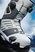 DC Judge Step On Double Boa Snowboard Boots - Men's - Dark Grey / Grey