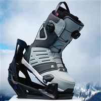DC Judge Step On Double Boa Snowboard Boots - Men's - Dark Grey / Grey