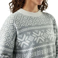 Smartwool Edgewood Heritage Crew Sweater - Women's - Light Gray