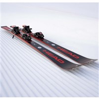 Head Supershape E-Rally Skis + Tyrolia Protector 11 GW Bindings - Men's - flat