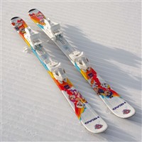 Head Paw Patrol Skis + Tyrolia JRS 4.5 GW Bindings - Youth - flat