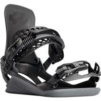 ThirtyTwo 32 Basin Fase Snowboard Bindings - Unisex - Public / Black / Grey