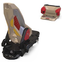 Marker Griffon X 13 GW Bindings - Unisex - Beige / Red - back