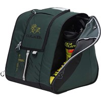 Kulkea Speed Pack Boot Bag - Hunter Green / Cool Grey / Aureolin Yellow