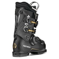 Tecnica Mach BOA HV 75 W Ski Boots - Women's - Black - Angled Back