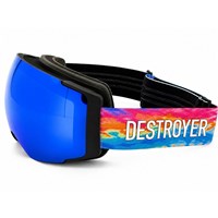 Destroyer Pioneer Goggle - Tie Dye / White Frame w/ Red + Yellow Lenses (81902024)