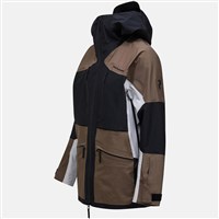 Peak Performance Vertical GORE-TEX Pro 3L Shell Jacket  - Men's - Offblack / Terrain Tan