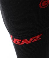 Lenz Heat Socks 6.1 Toe Cap Merino Compression - Black