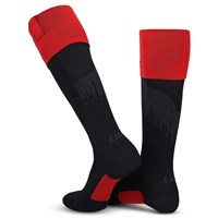 Lenz Heat Socks 7.1 Toe Cap Race - Black / Red