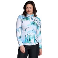 Obermeyer Oly Baselayer Zip Top - Women's - Silver Queen - Silver Queen