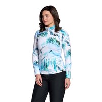 Obermeyer Oly Baselayer Zip Top - Women's - Silver Queen - Silver Queen