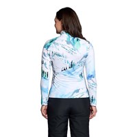 Obermeyer Oly Baselayer Zip Top - Women's - Silver Queen - Silver Queen