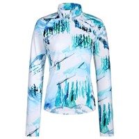Obermeyer Oly Baselayer Zip Top - Women's - Silver Queen - Silver Queen