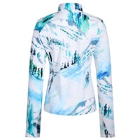 Obermeyer Oly Baselayer Zip Top - Women's - Silver Queen - Silver Queen
