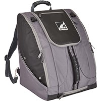 Athalon Deluxe Everything Ski Boot Backpack – Multi-Compartment Gear Bag - Black / Grey - Black / Grey