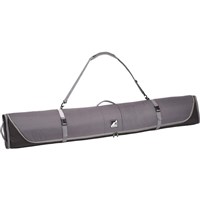 Athalon Alpine Double Ski Bag – Durable Ski Equipment Travel Case - Black / Gray - Black / Gray