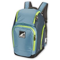 Athalon Alpine Ski Boot Backpack – Water-Resistant Gear Bag - Powderblue / Lime - Powderblue / Lime