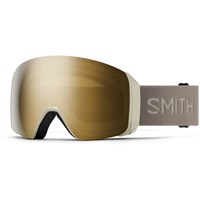 Smith 4D Mag XL Goggle - Chalk Frame w/ CP Sun Black Gold Mirror + CP Storm Blue Lenses (M007831AP99MN) - goggle