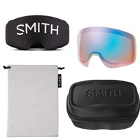 Smith 4D Mag XL Goggle - Chalk Frame w/ CP Sun Black Gold Mirror + CP Storm Blue Lenses (M007831AP99MN) - extras