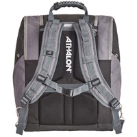 Athalon Deluxe Everything Ski Boot Backpack – Multi-Compartment Gear Bag - Black / Grey - Black / Grey