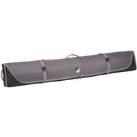 Athalon Alpine Double Ski Bag – Durable Ski Equipment Travel Case - Black / Gray - Black / Gray