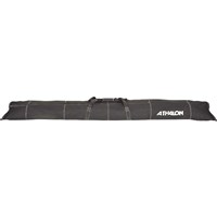 Athalon Non-Padded Ski Bag Up to 155cm – Lightweight Ski Travel Case - Black