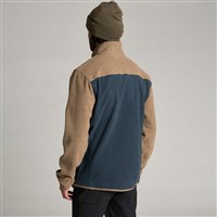 Kuhl Skorchr Fleece 1/4 Zip - Men's - Khaki / Storm Blue