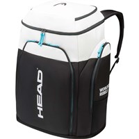 Head Rebels Racing Backpack XL - Black / White / Spade Blue - front