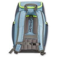 Athalon Alpine Ski Boot Backpack – Water-Resistant Gear Bag - Powderblue / Lime - Powderblue / Lime