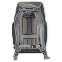 Athalon Alpine Ski Boot Backpack – Water-Resistant Gear Bag - Black / Gray - Black / Gray