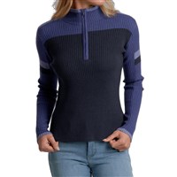 Kuhl Ribbed Kuhl Team 1/4 Zip - Women's - Dark Twilight