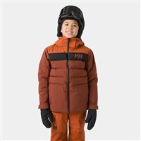 Helly Hansen Cyclone Jacket - Boy's - Iron Oxide - Model Front