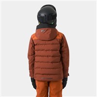 Helly Hansen Cyclone Jacket - Boy's - Iron Oxide - Model Back