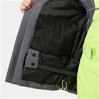 Helly Hansen Alpha Insulated Jacket - Junior - Thunder Grey - Inside