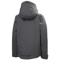 Helly Hansen Alpha Insulated Jacket - Junior - Thunder Grey - Lone Back