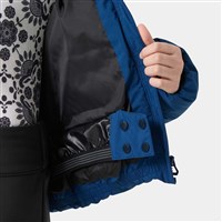 Helly Hansen Nora Short Puffy Jacket - Youth - Dark Blue - Inside