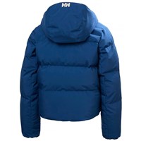 Helly Hansen Nora Short Puffy Jacket - Youth - Dark Blue - Lone Back