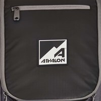 Athalon Deluxe Everything Ski Boot Backpack – Multi-Compartment Gear Bag - Black / Grey - Black / Grey