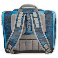 Athalon Alpine Jr. Boot Bag – Kids Ski Boot Backpack Travel Bag 40L - Blue Camo - Blue Camo