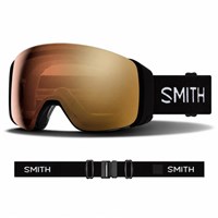 Smith 4D Mag Goggle - Black Frame w/ CP Pro Photochromic Gold Mirror + CP Storm Amber Lenses (M007320JX994O) - GOGGLE