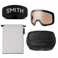 Smith 4D Mag Goggle - Black Frame w/ CP Pro Photochromic Red Mirror + CP Strm Rose Fl Lenses (M007320JX994V) - EXTRAS