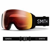 Smith 4D Mag Goggle - Black Frame w/ CP Pro Photochromic Red Mirror + CP Strm Rose Fl Lenses (M007320JX994V) - GOGGLE